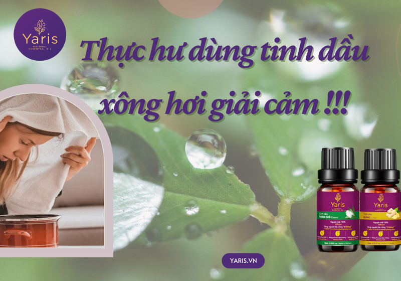 Xông Hơi và Tác dụng của xông hơi từ tinh dầu