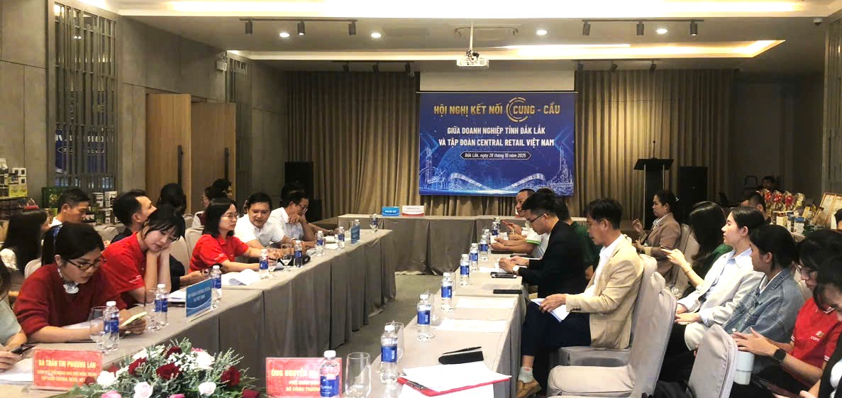 Yaris cùng hơn 30 doanh nghiệp Đắk Lắk tham gia kết nối giao thương với Tập đoàn Central Retail tại Việt Nam