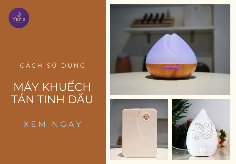 Cách sử dụng máy khuếch tán tinh dầu - Tất cả loại máy