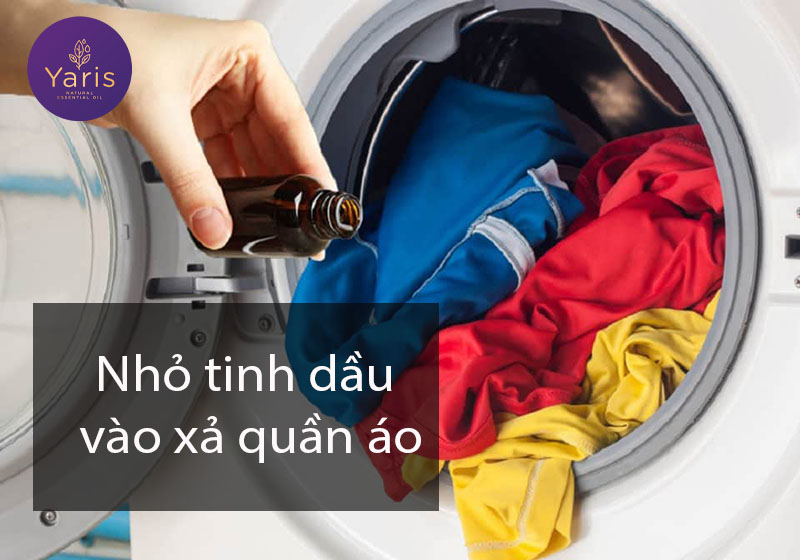 Mẹo giúp quần áo lưu lại hương thơm tự nhiên cực kỳ dễ với tinh dầu