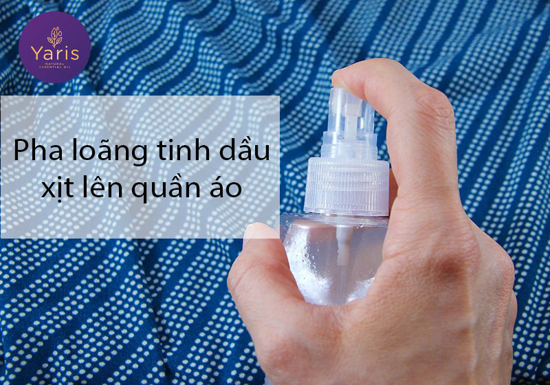 Mẹo giúp quần áo lưu lại hương thơm tự nhiên cực kỳ dễ với tinh dầu