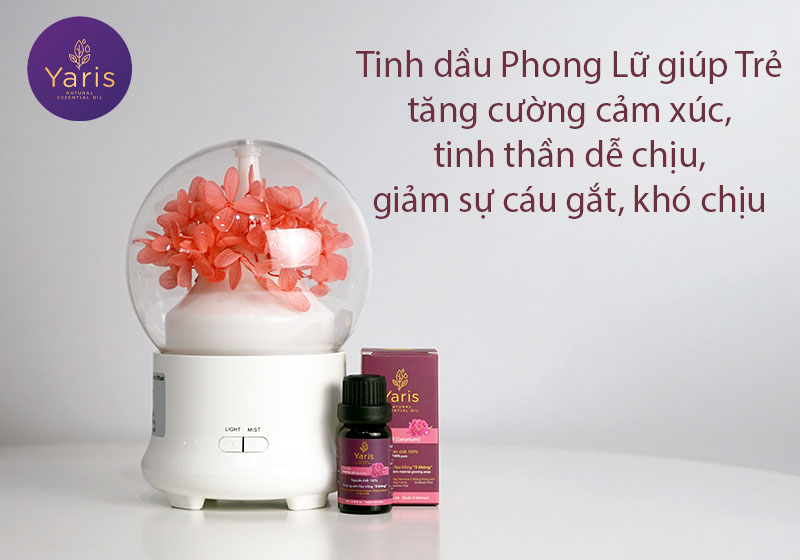 Tinh dầu an toàn cho trẻ em và cách sử dụng hợp lý